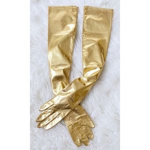 Hansen Long Gold Gloves Special Occasion Women’s 7